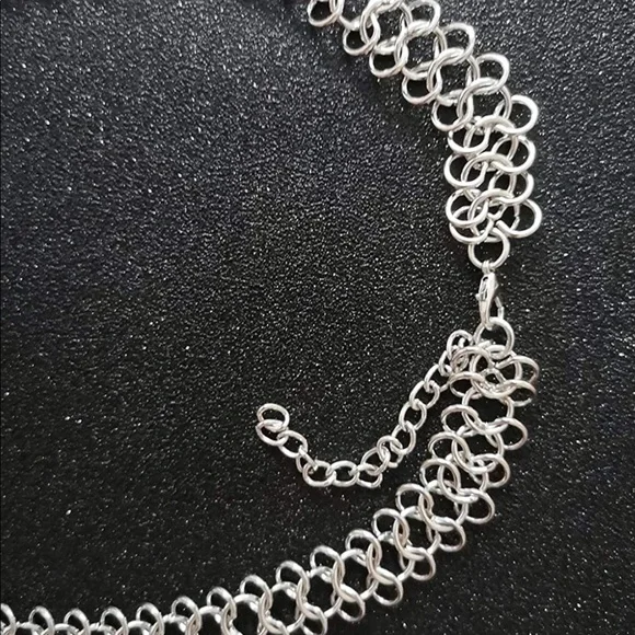 [SILVER] Exotic Bib Coin Necklace+Earring Set - Picture 8 of 11